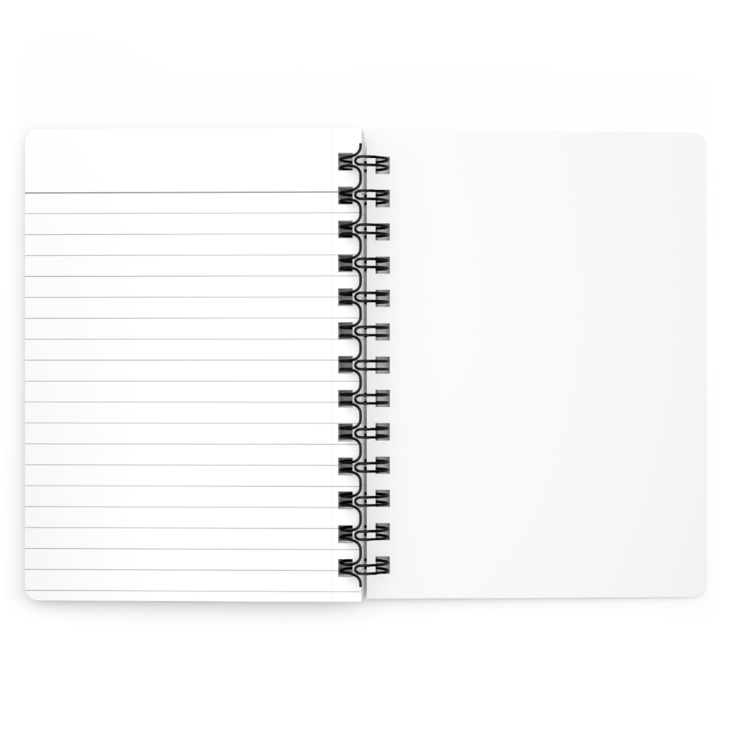 Elegant Iris Blossom Spiral Bound Journal