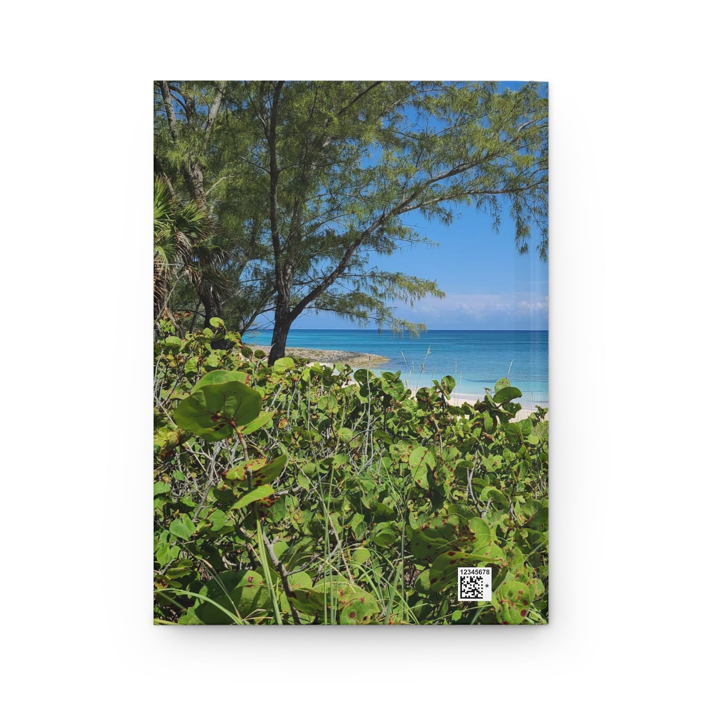 Serene Beachscape Hardcover Journal