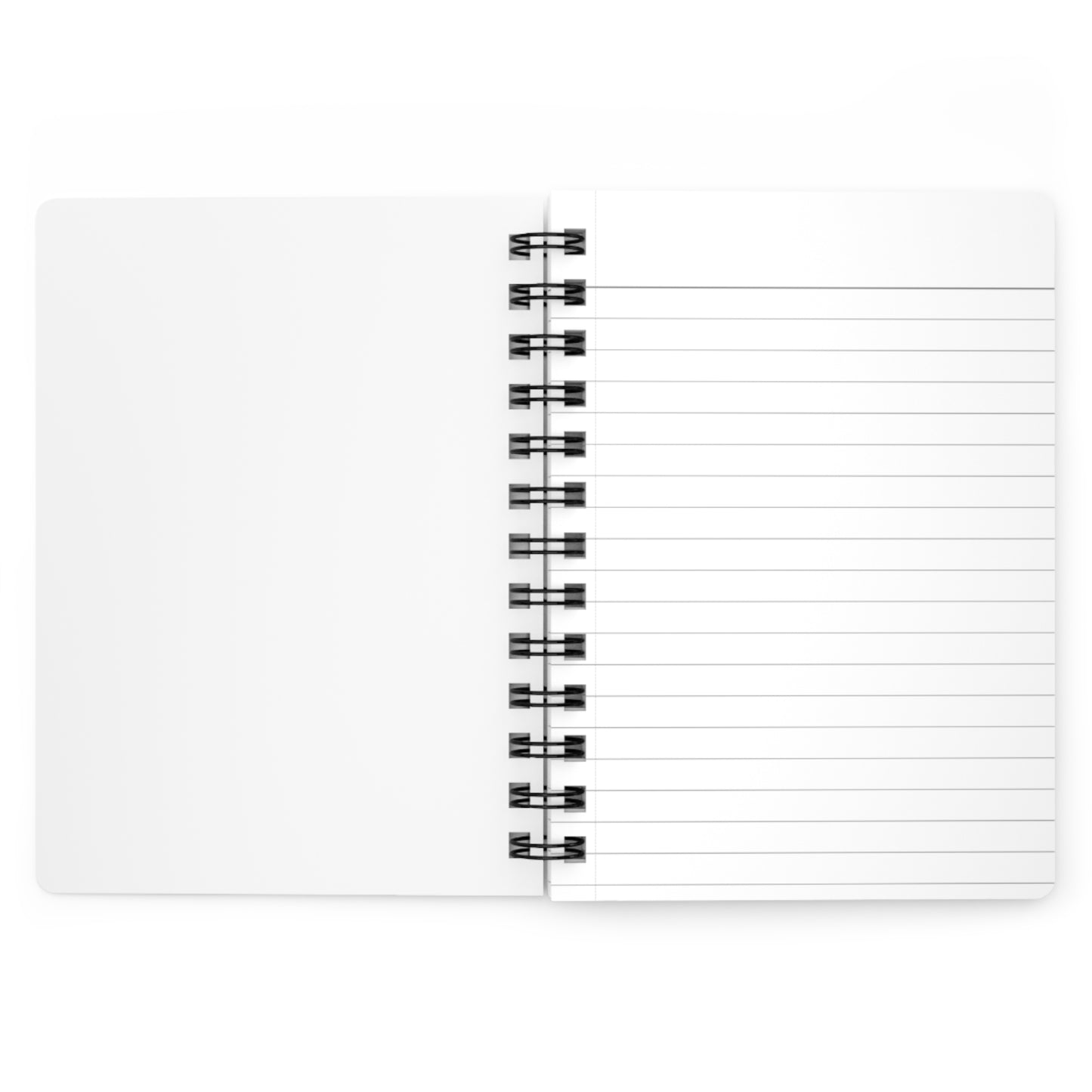 Elegant Iris Blossom Spiral Bound Journal