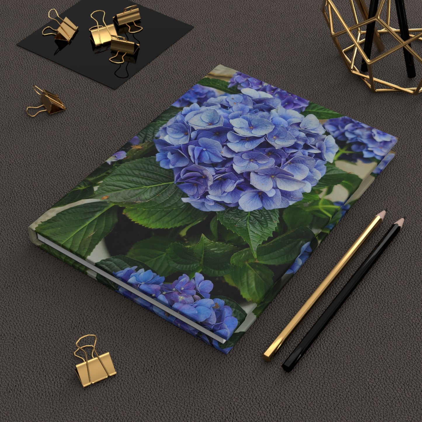 Hydrangea Hardcover Journal