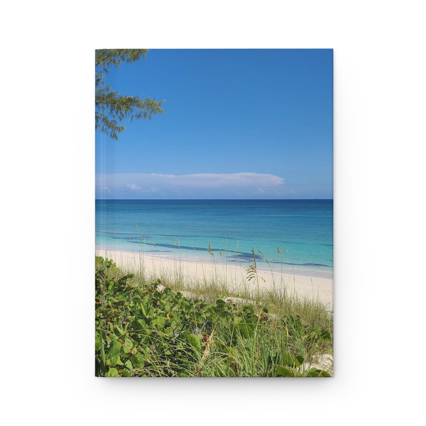 Serene Beachscape Hardcover Journal